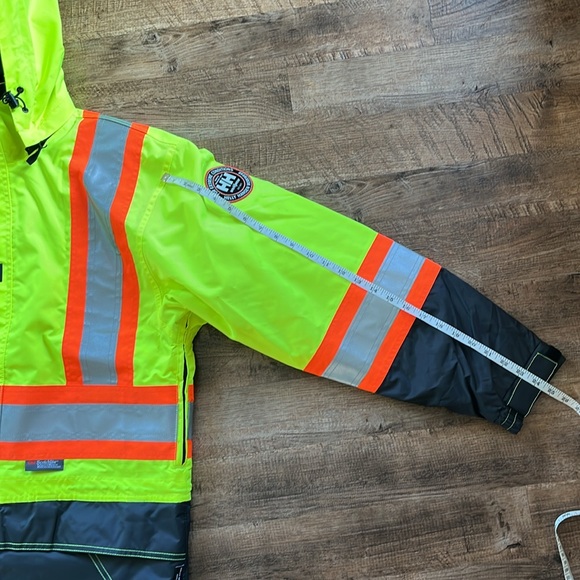 NWT Helly Hansen Potsdam 3 in 1 Hi Vis Parka - Picture 4 of 12